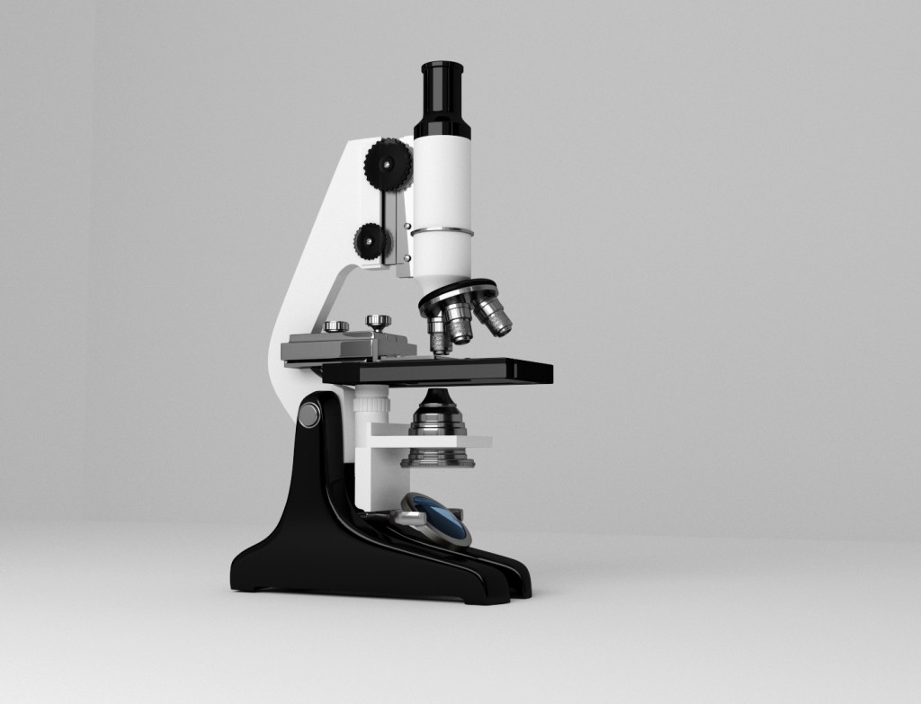 microscope made ??in Blender 2.65 preview image 1